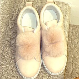 pair of barely used forever 21 shoes Pom Pom shoes